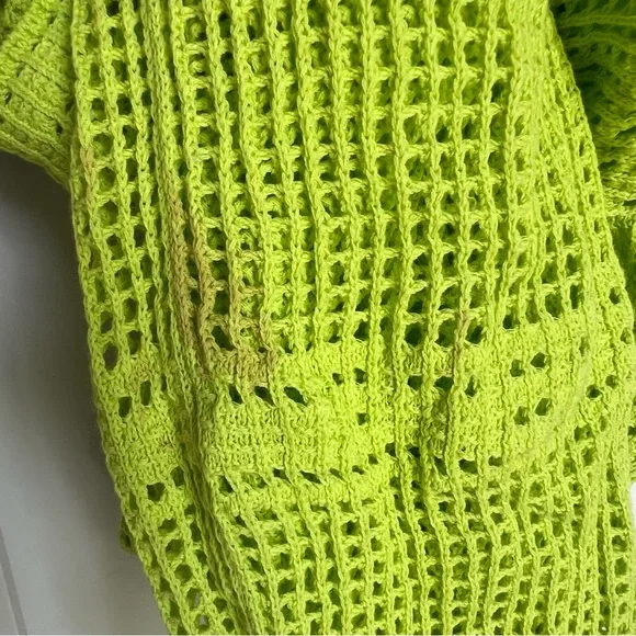 A.L.C. Monaghan Crochet Dress in Citronella - Picture 9 of 9